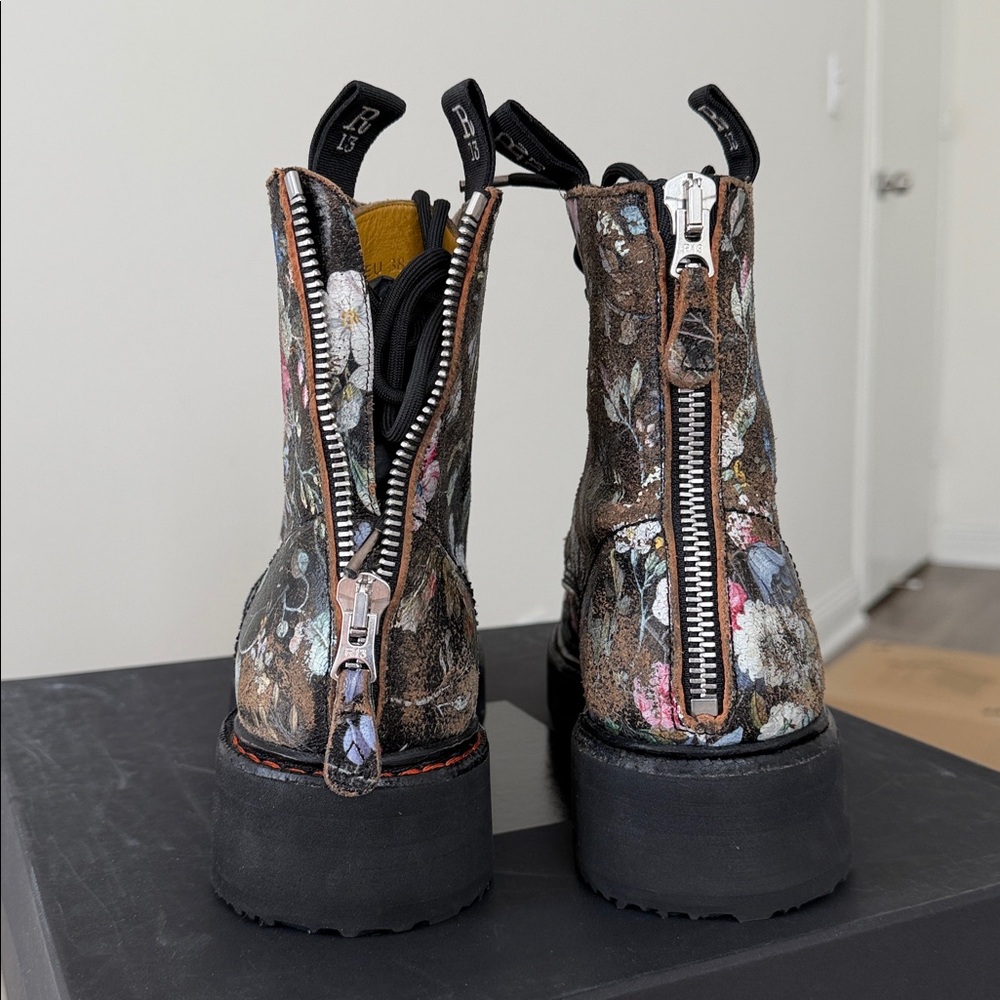 R13 single-stack lace-up boots - Picture 4 of 16